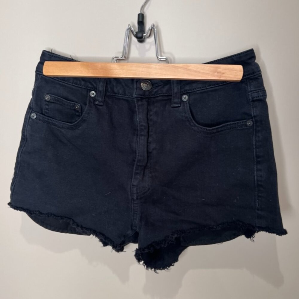 Talula (Aritzia) Denim Shorts - Black, Size 27